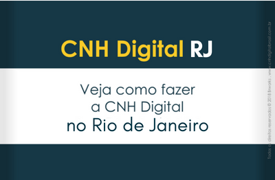 CNH Digital RJ – CNH Digital e-CNH Denatran